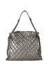 Chain Around Hobo, £1,700, Handbags, Grey, Leather, Front view